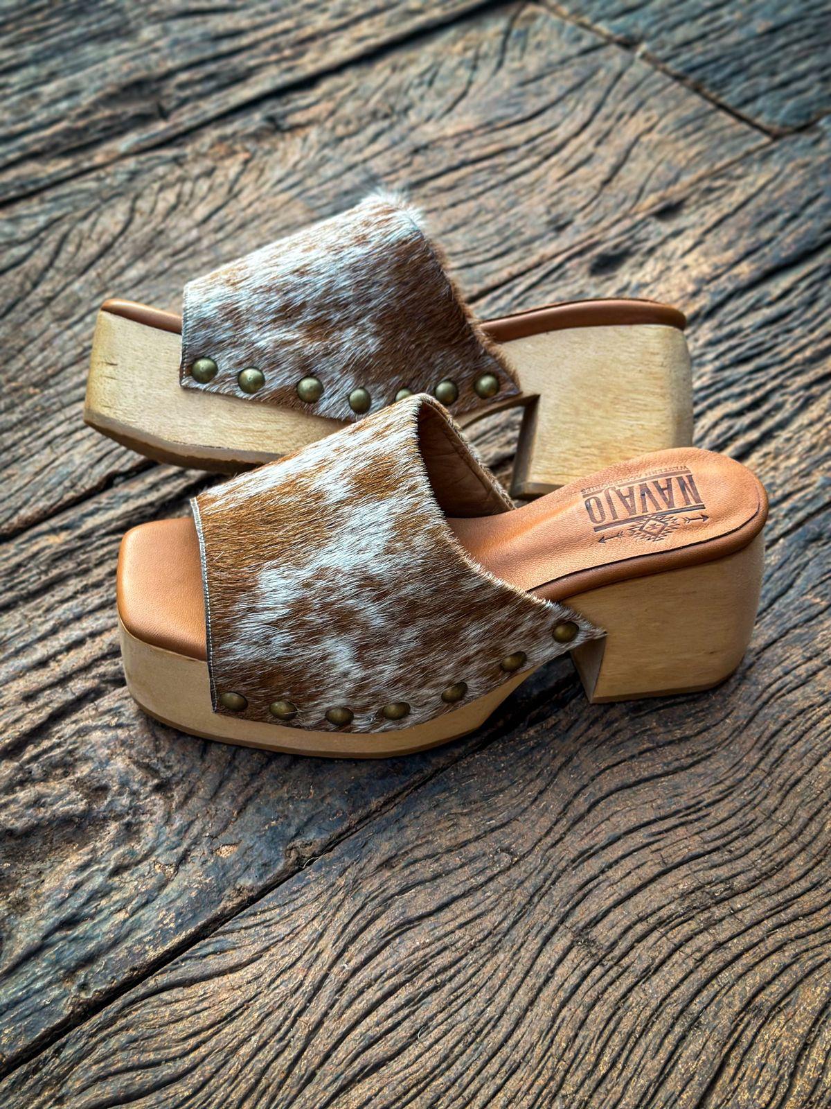 Tamanco Cowhide