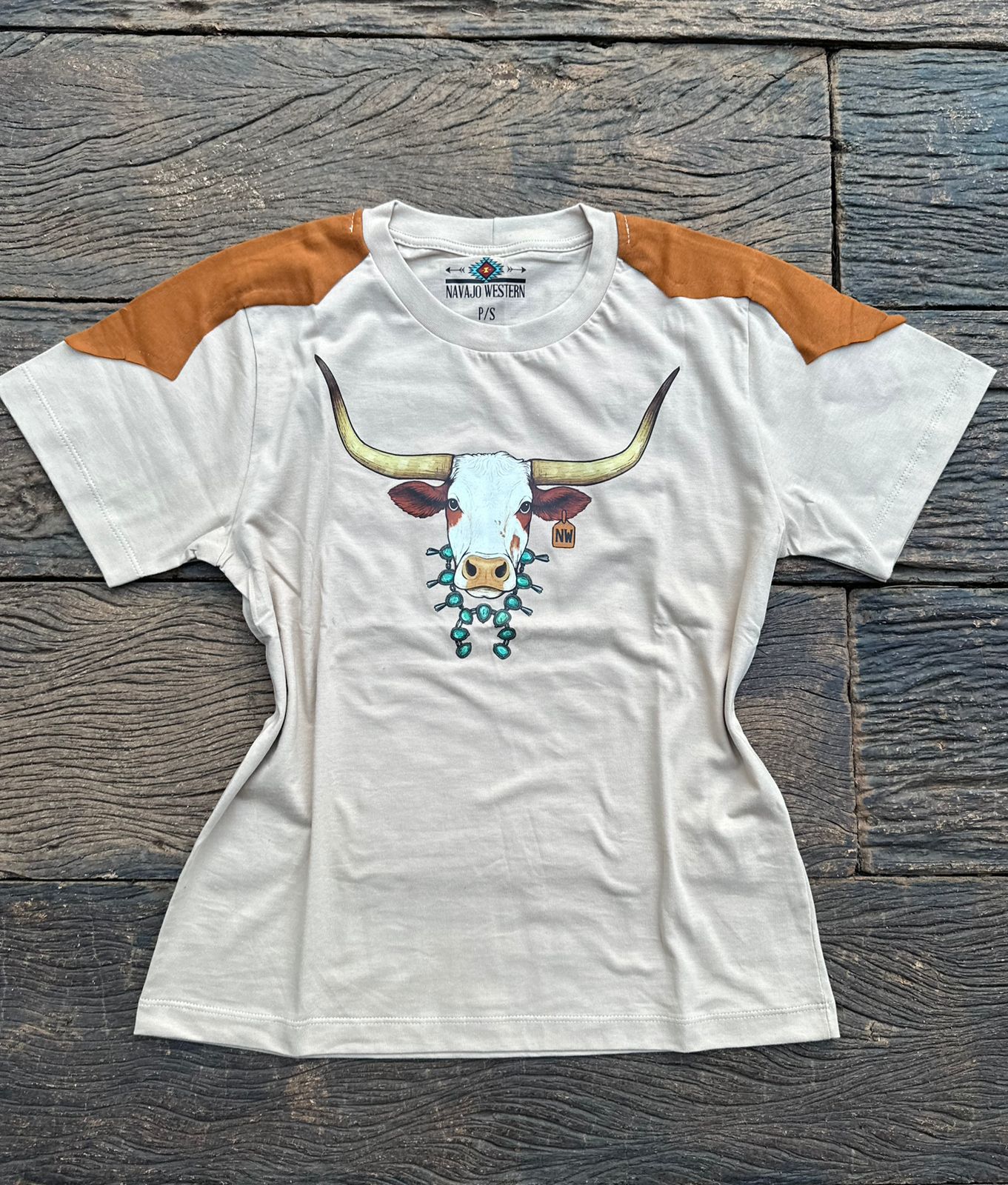T-shirt Texas Cow