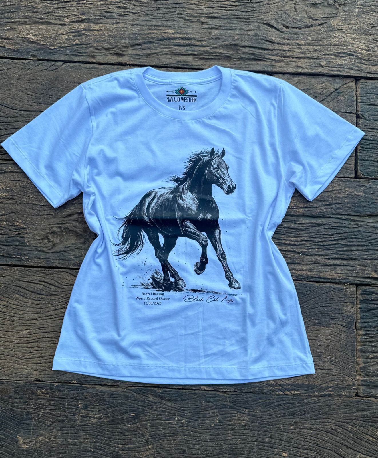 T-shirt Black Cat