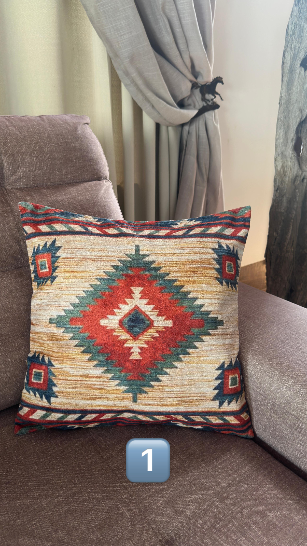 Capa de almofada Navajo