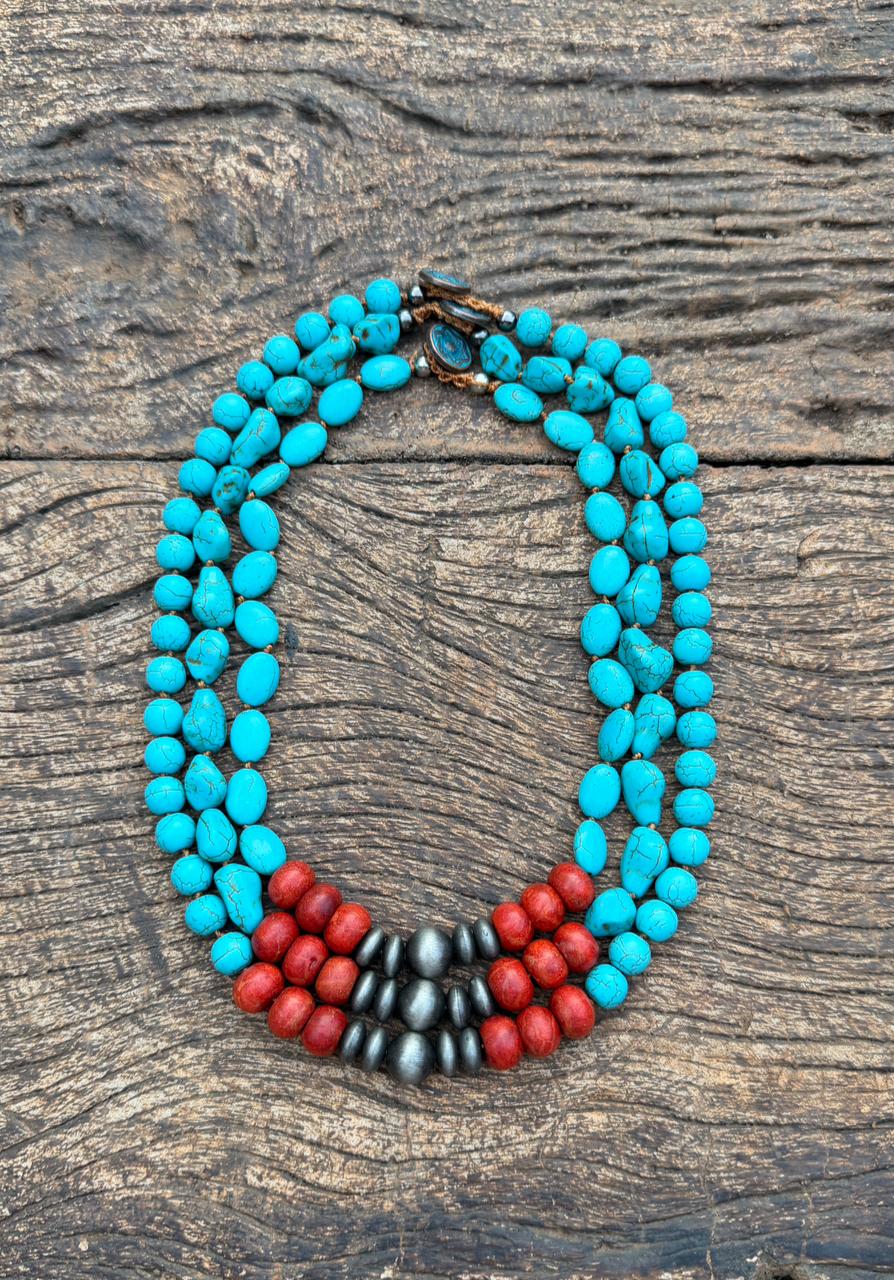 Colar Denver 3 Peças individuais.